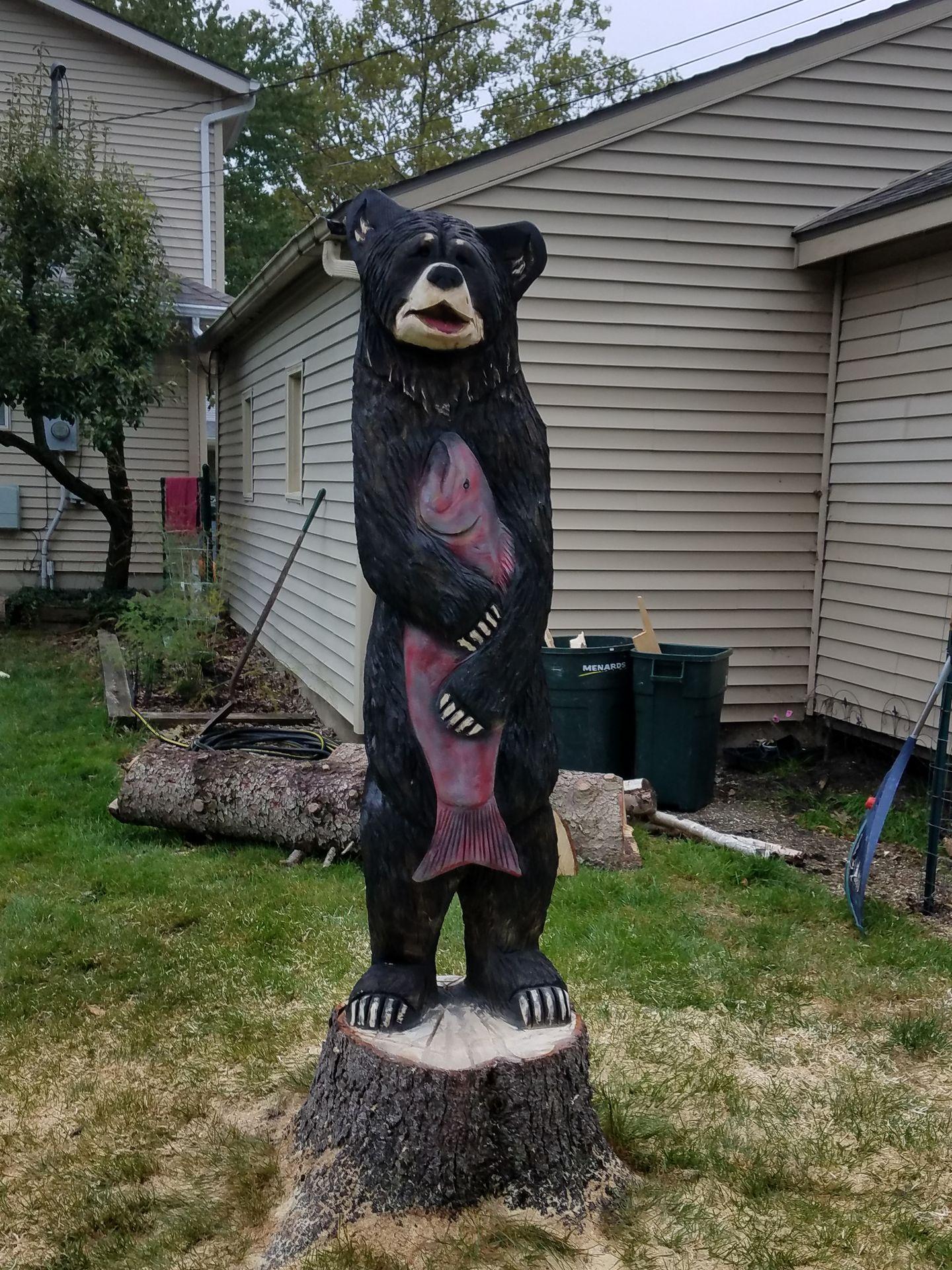 Montoya Chainsaw Carving 14