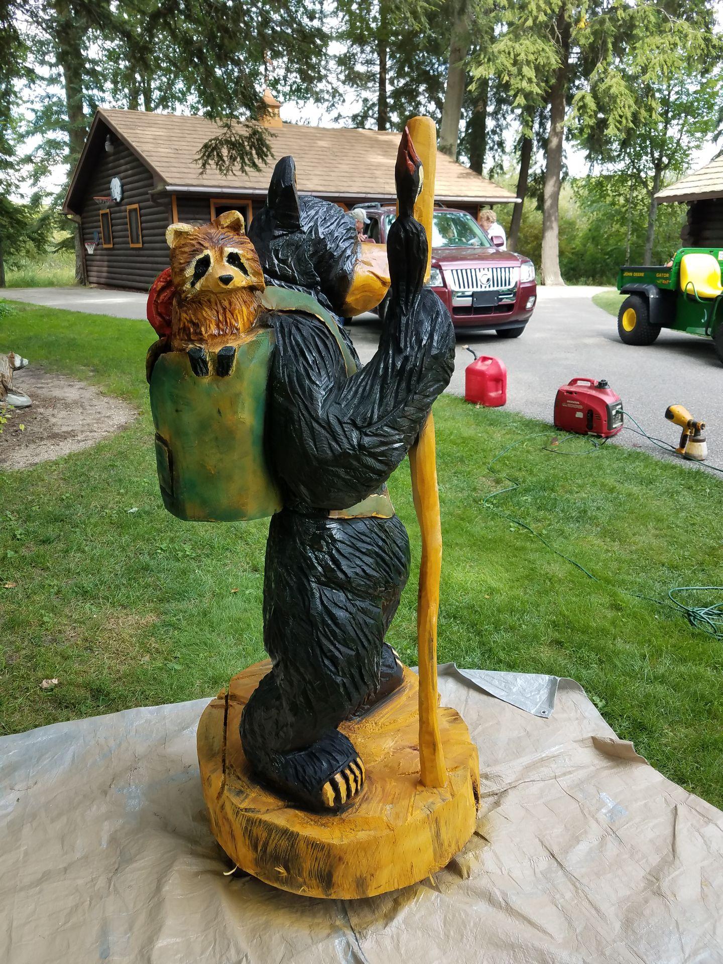 Montoya Chainsaw Carving 22