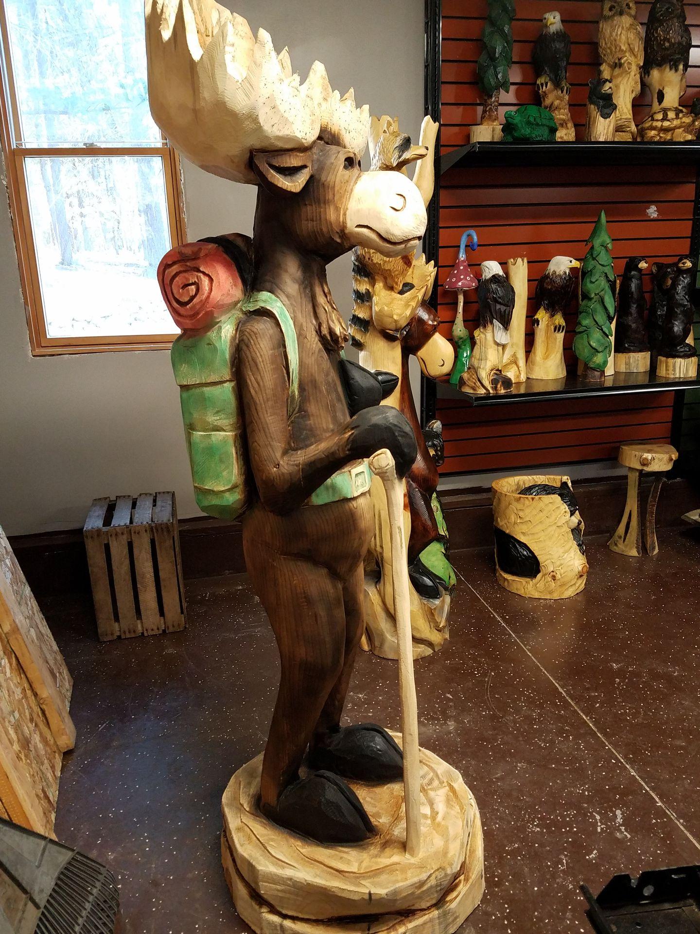 Montoya Chainsaw Carving 34