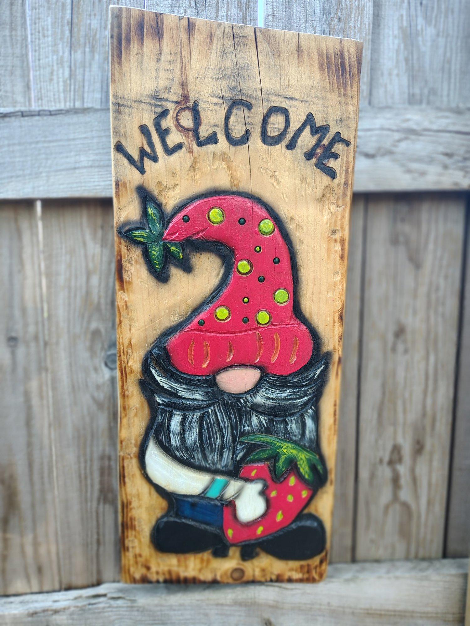 Gnome Sign