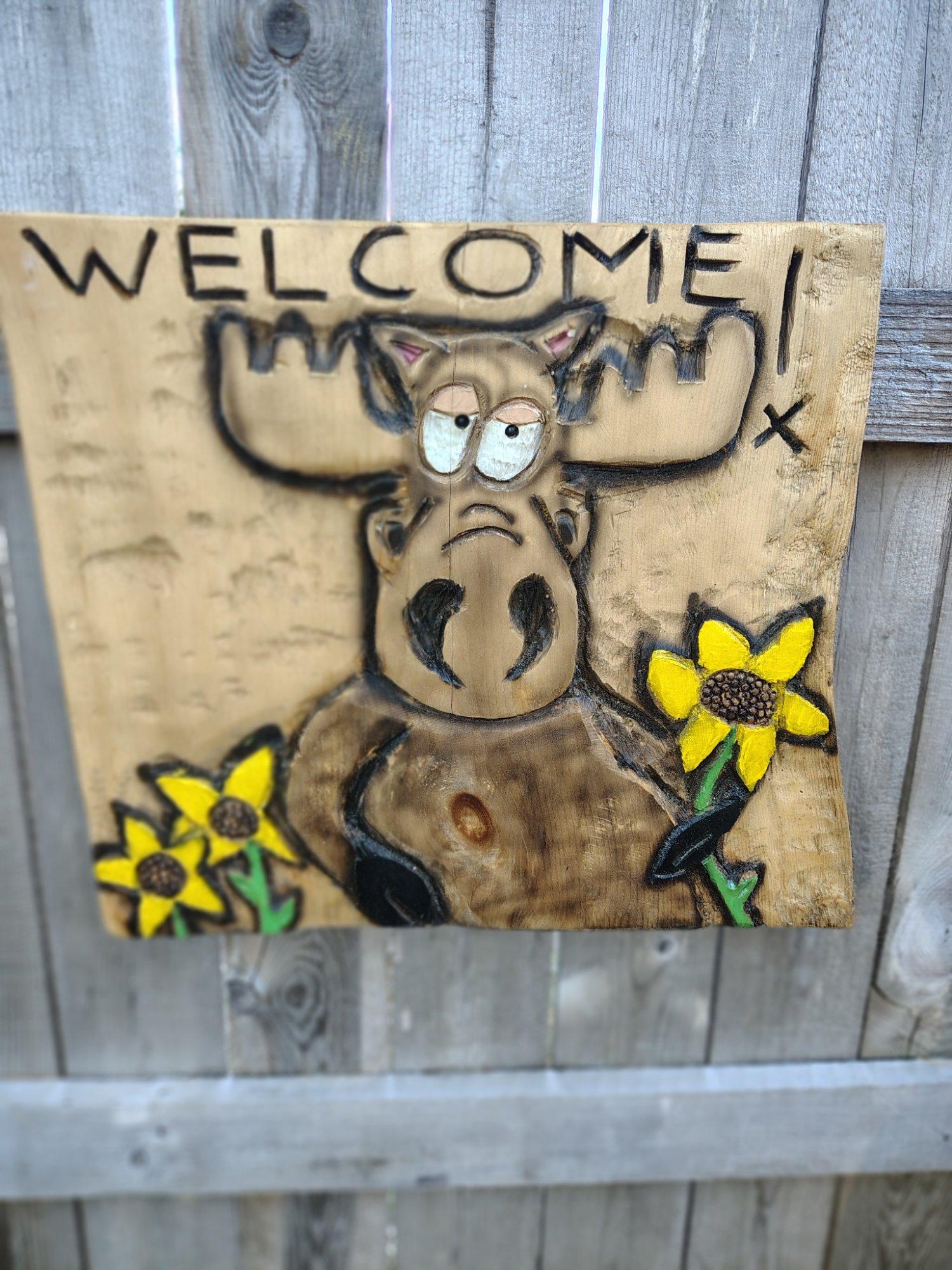 Moose Sign