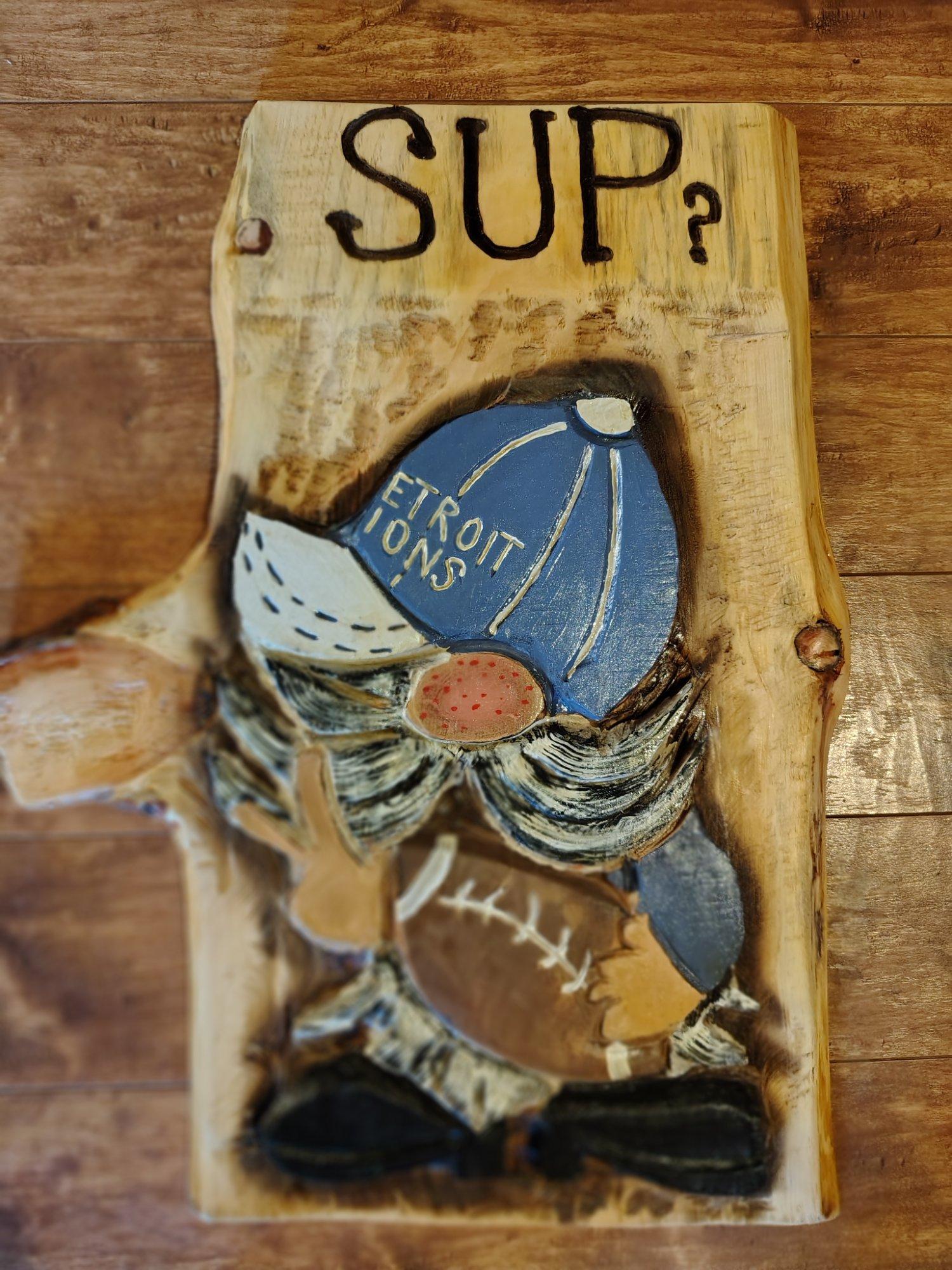 Etroit Ions Sup? Gnome Sign